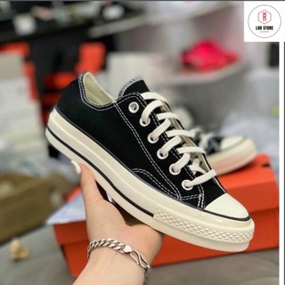 Giày cv cổ thấp, giày sneaker cv chuck taylor 1970s all star đen trắng cao cấp full box bill