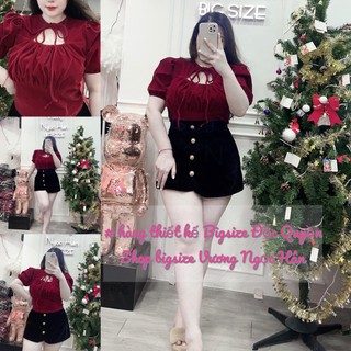 Áo nhung nhún ngực croptop
