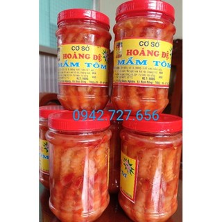 Mắm tôm chua hoàng đệ, tôm sắp
