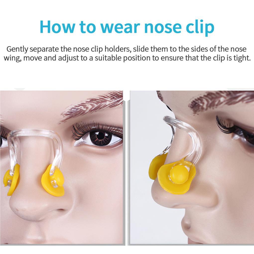 Set 10 Kẹp Mũi / Bịt Tai Chống Trượt / Thấm Nước Tiện Dụng Khi Đi Bơi / Lặn Biển