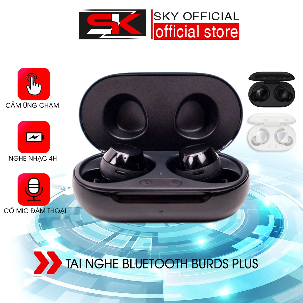 Tai Nghe Nhét Tai Blutooth SKYONE BUDS Plus Phiên Bản 2022 Âm Thanh Sống Động