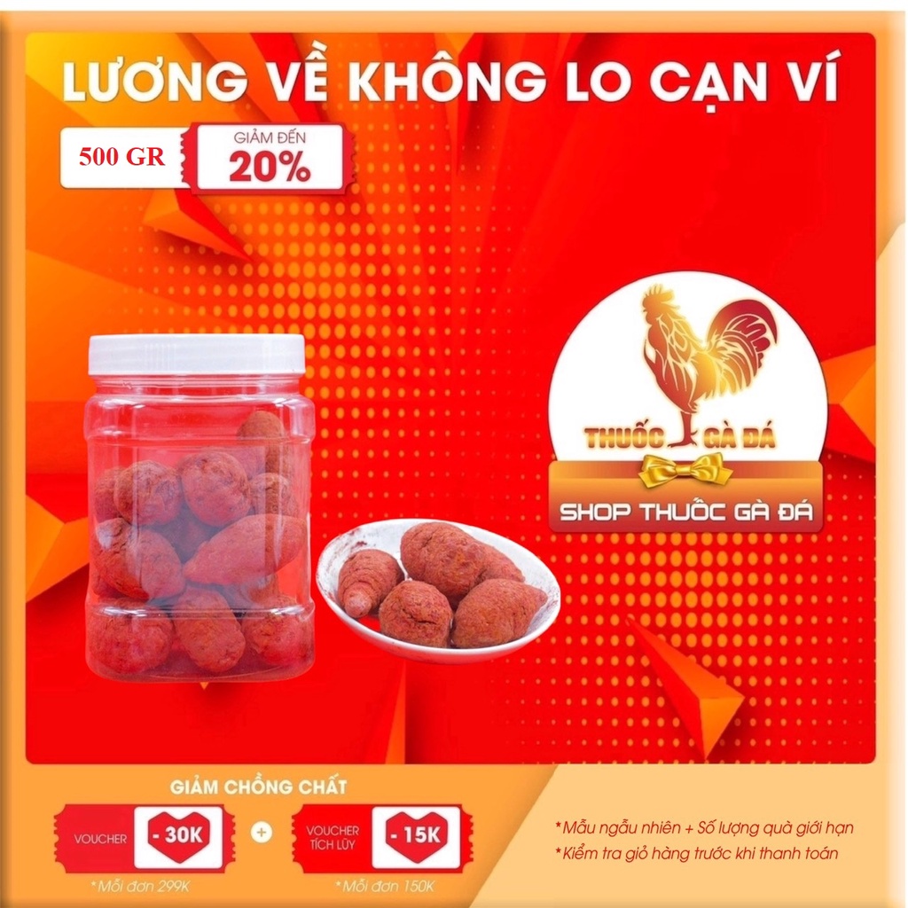 Nghệ đỏ gà đá ( củ) 0.5kg