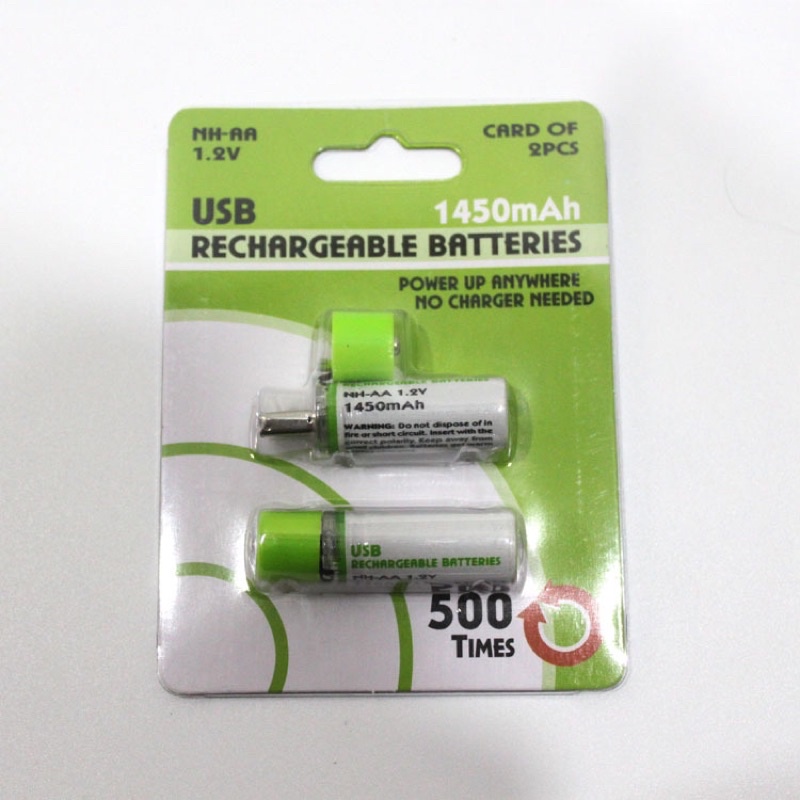 Pin aa sạc bằng usb