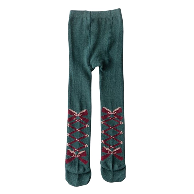 Haha Quần Legging Dệt Kim Cotton Mềm Mại Giữ Ấm Không Đường May Dành Cho Múa Ba Lê