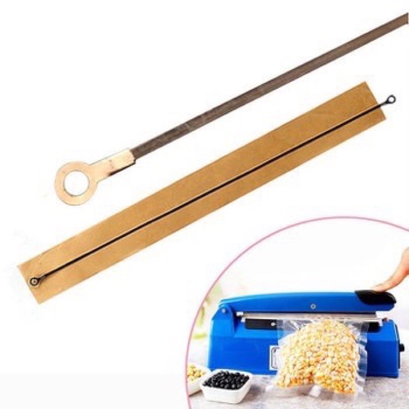 Dây máy hàn miệng túi nilon túi zip dập tay PFS 200 300 400 để bảo quản thực phẩm, bọc sản phẩm bán hàng, cắt màng co