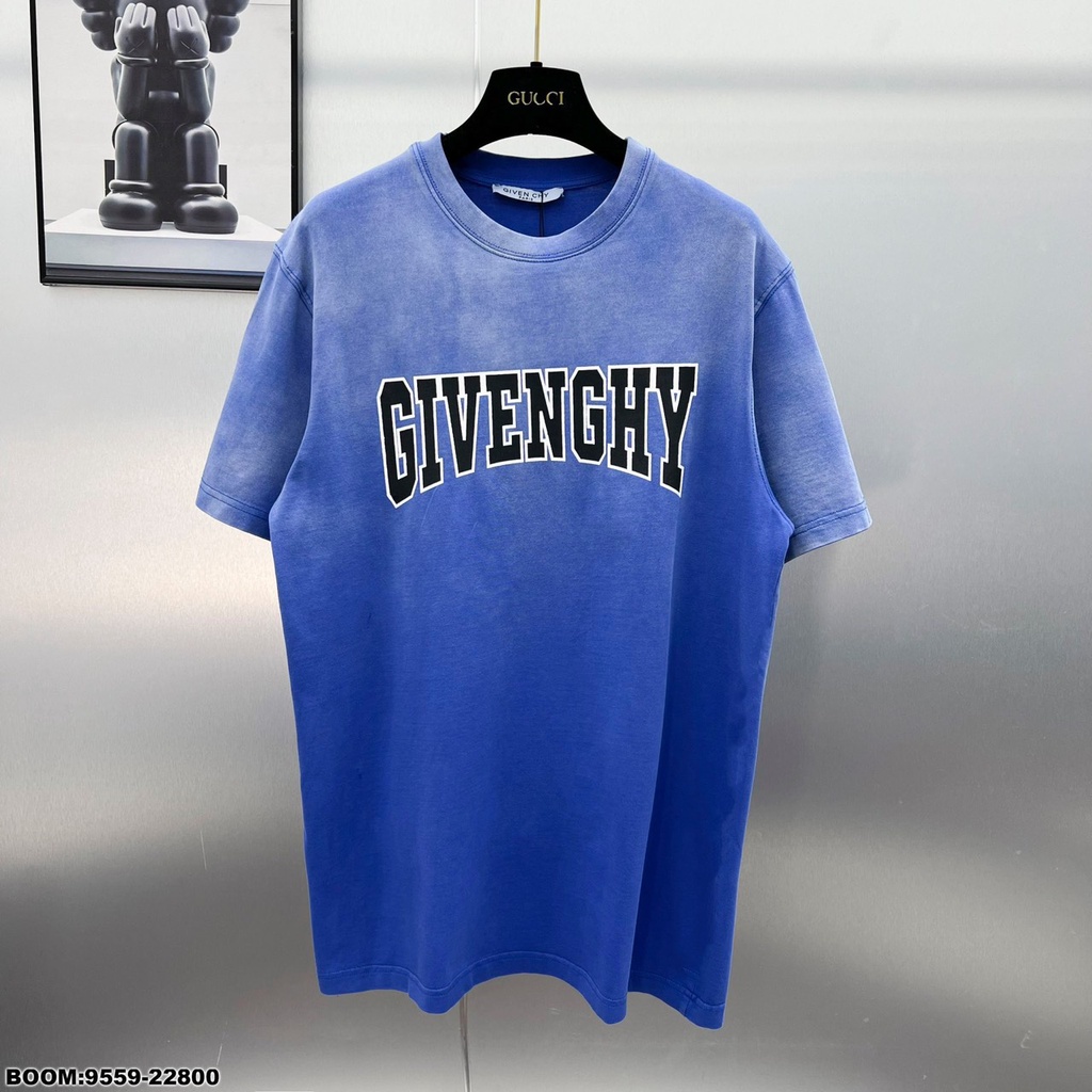 Áo Phông Nam Nữ Loang In Chữ Gi.ven Cao Cấp - Áo Thun Nam Unisex Loang Gi.ven Vải Mát Mịn