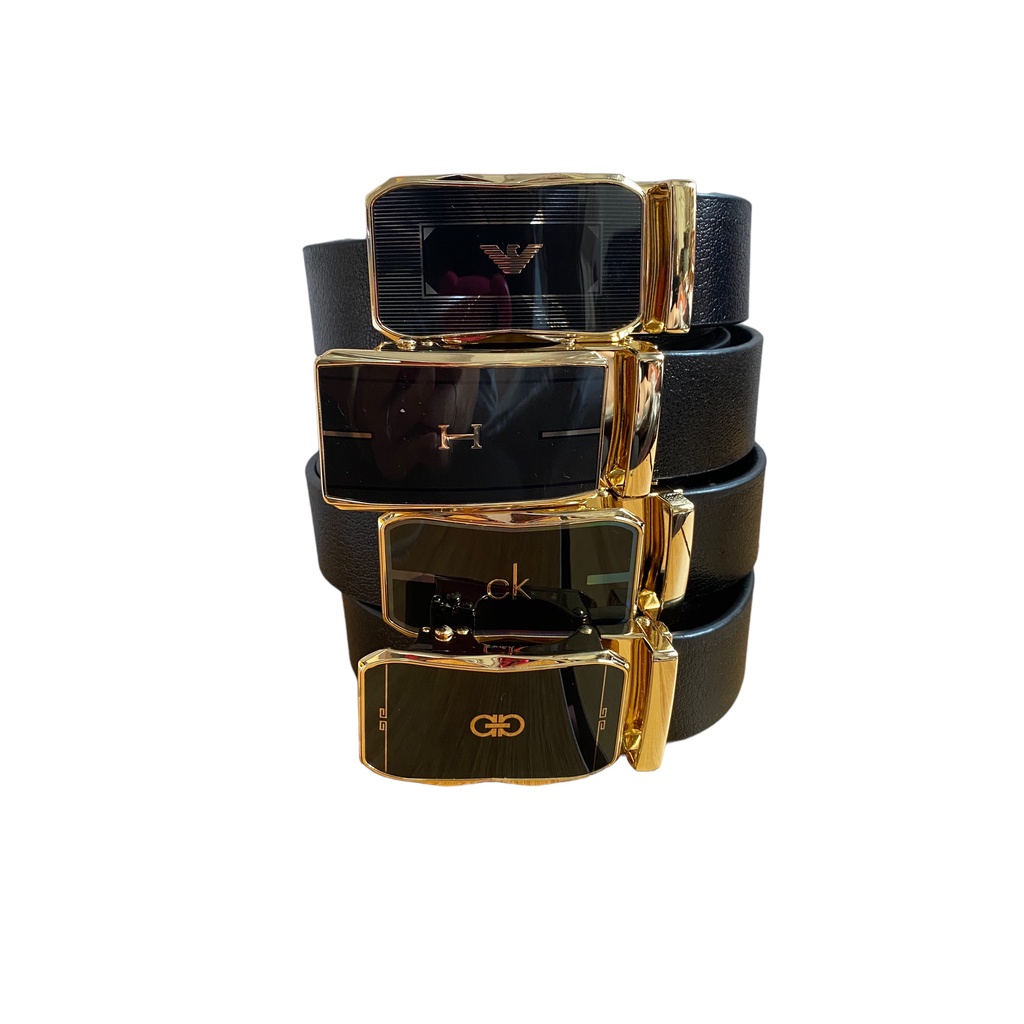 Thắt lưng da bò khóa tự động