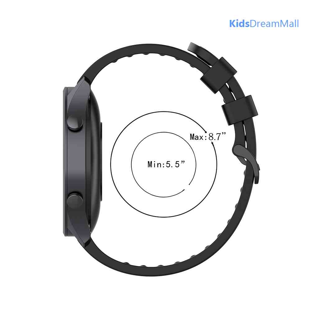 Dây Đeo Silicone 22mm Cho Đồng Hồ Thông Minh Xiaomi Màu Sắc