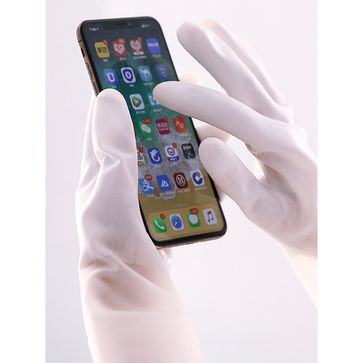 Găng Tay Cao Su Rửa Chén Bát Giặt Đồ Siêu Dai Siêu Bền