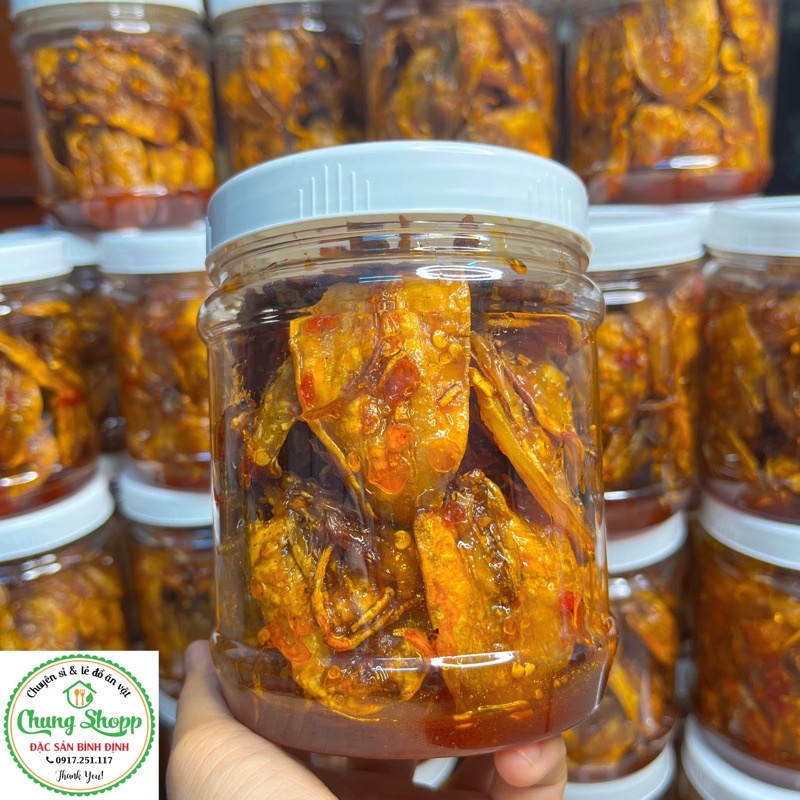 Mực Ngào Tẩm Gia Vị Bình Định (300G)