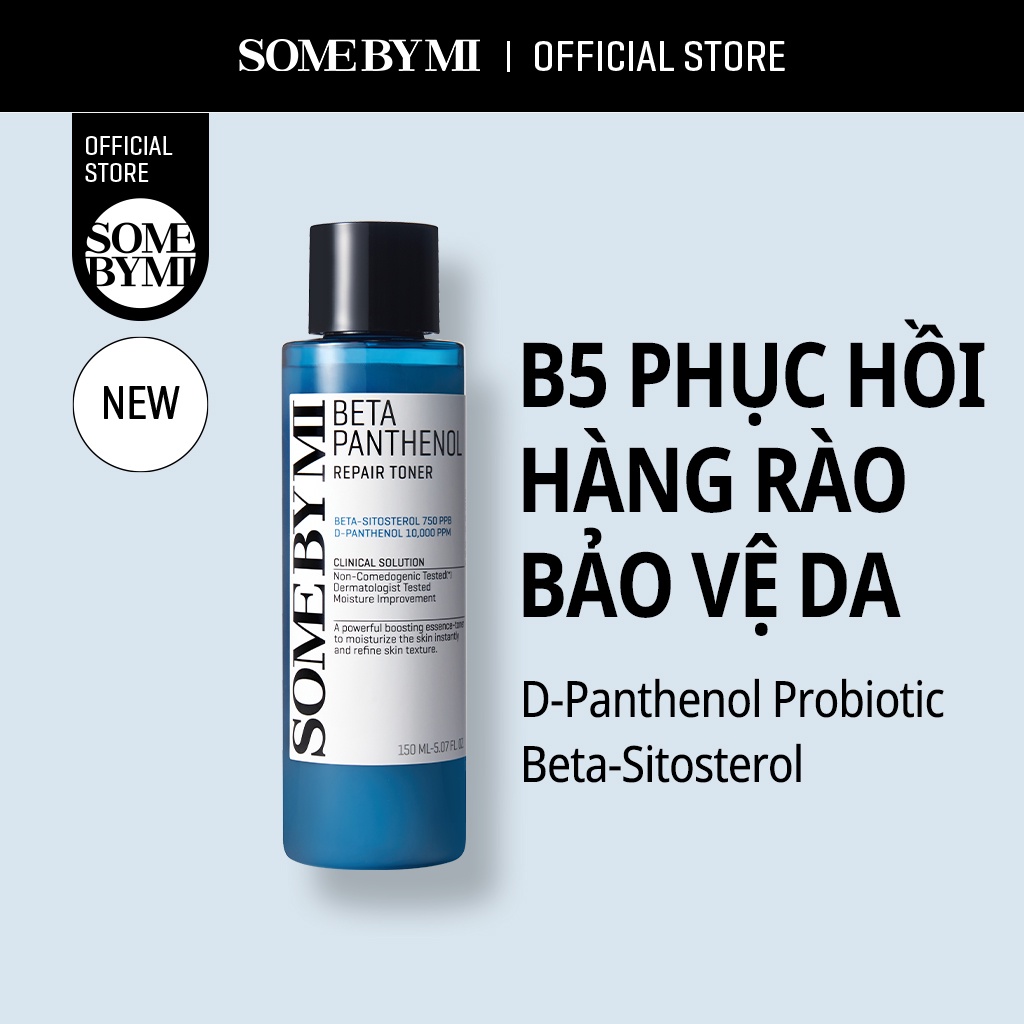 Nước hoa hồng Phục hồi da với B5 và Niacinamide Some By Mi Beta