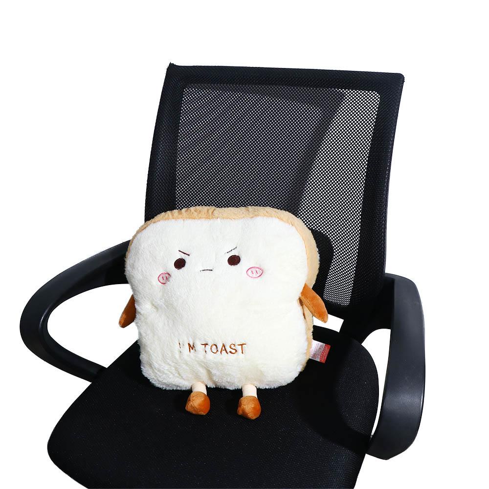Gối Nhồi Bông Mềm Mại Hình Bánh Mì Dễ Thương Trang Trí Nhà Cửa