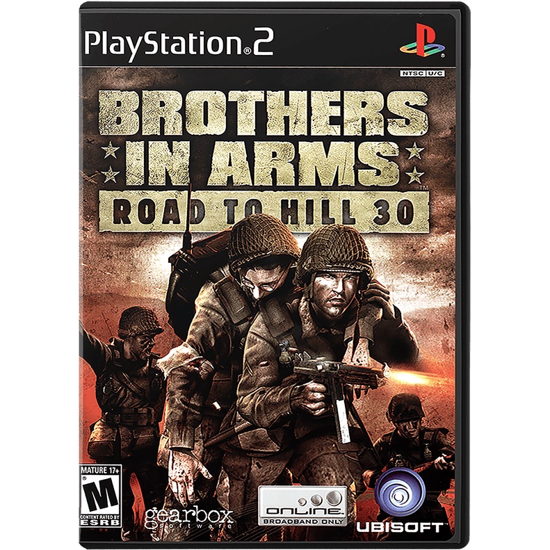 Brothers in Arms - Road to Hill 30  - Đĩa game PS2