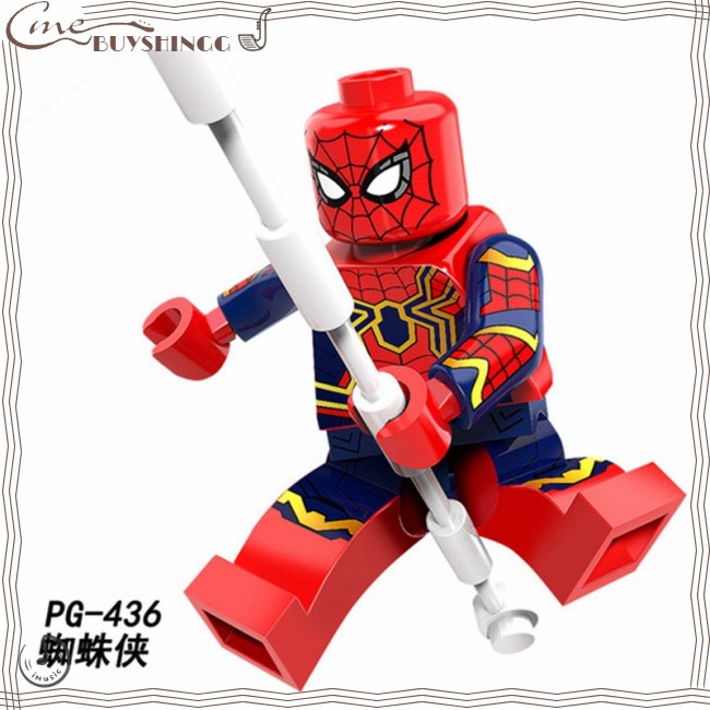 Mô Hình Lego Mini Hình Người Nhện Marvel