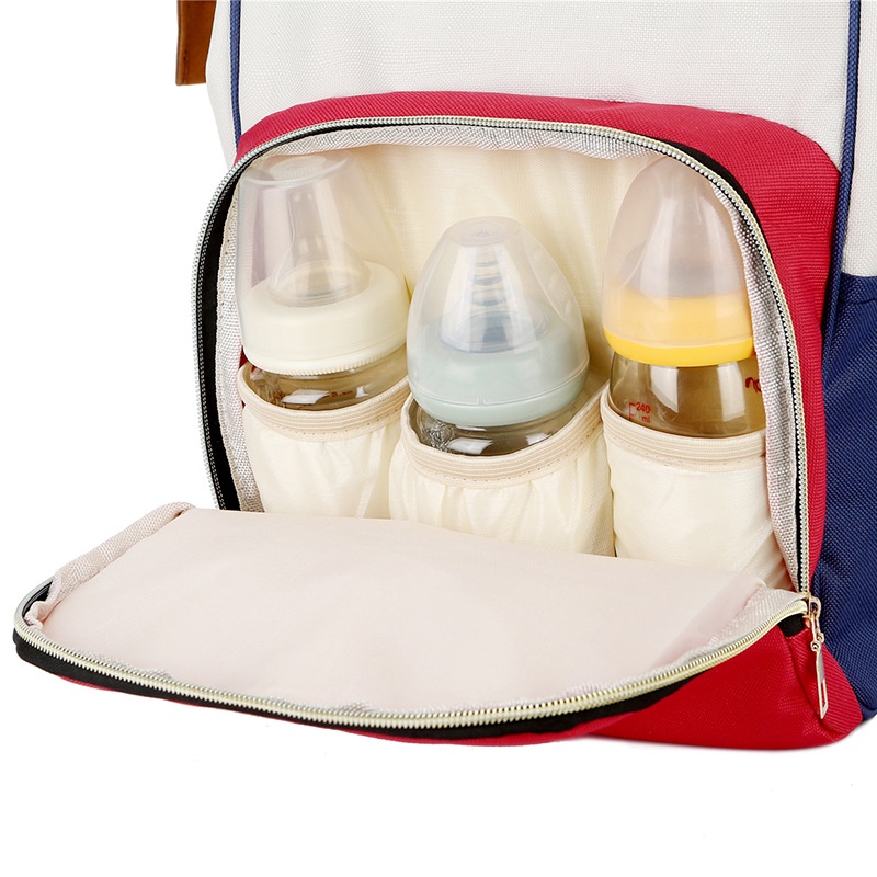 Balo thời trang phong cách Hàn Quốc dày dặn chống thấm nước dùng để bỉm tả sữa cho các mẹ - BEE GEE –BLTT34535