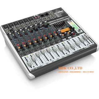 Qx1222usb mixer behringer analog 12 input 2/2 bus tích hợp mic preamp eq usb fx| mixer cơ behringer qx1222usb