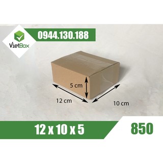 Combo 40 hộp carton 12x10x5