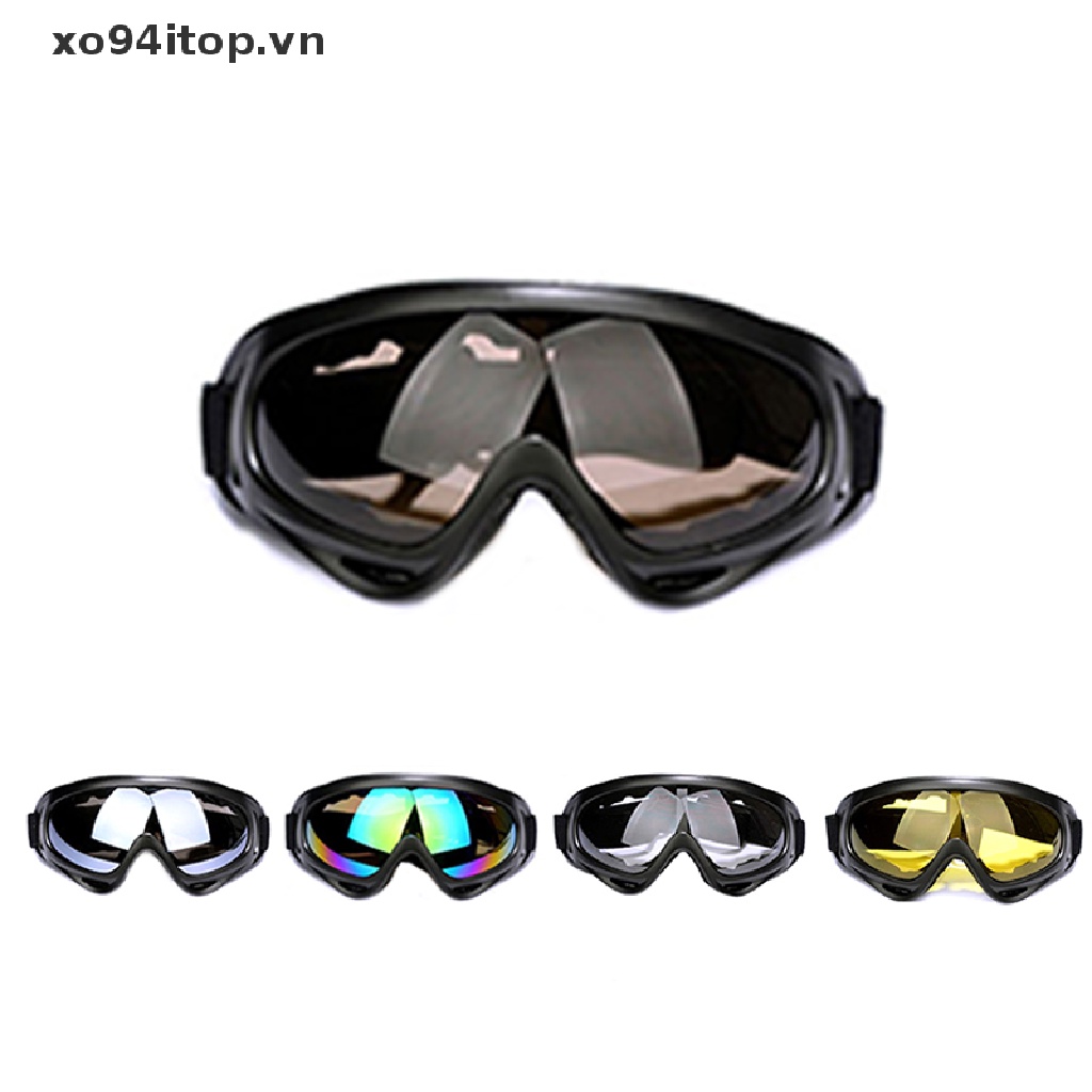 Kính Gắn Mũ Bảo Hiểm Dùng Trượt Tuyết / Xe Mô Tô Địa Hình ATV
