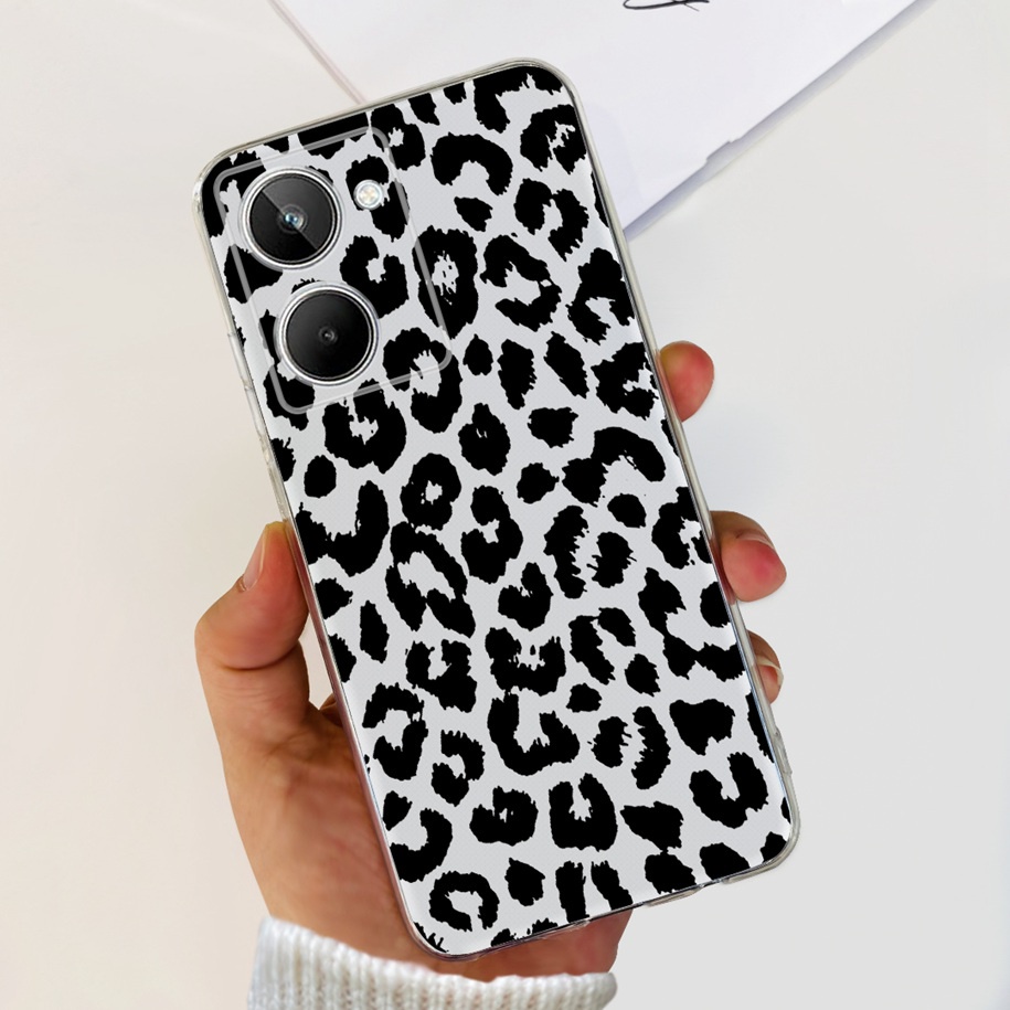 Ốp Điện Thoại TPU Trong Suốt Họa Tiết Hoạt Hình Cho Realme 10 Pro Plus 2022 RMX3687 RMX3686 Realme10 Pro 10Pro +