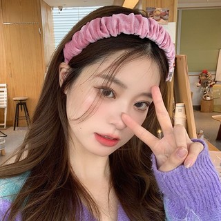 cài tóc nữ bờm nhung mịn