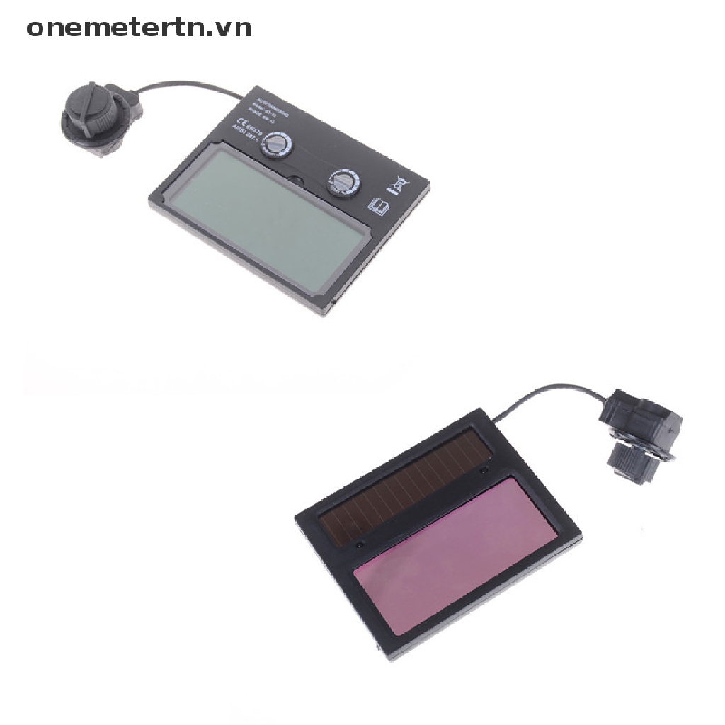 Onemetertn Mũ Bảo Hiểm / Kính Lọc Hàn Điện Tự Động Tối Dùng Năng Lượng Mặt Trời