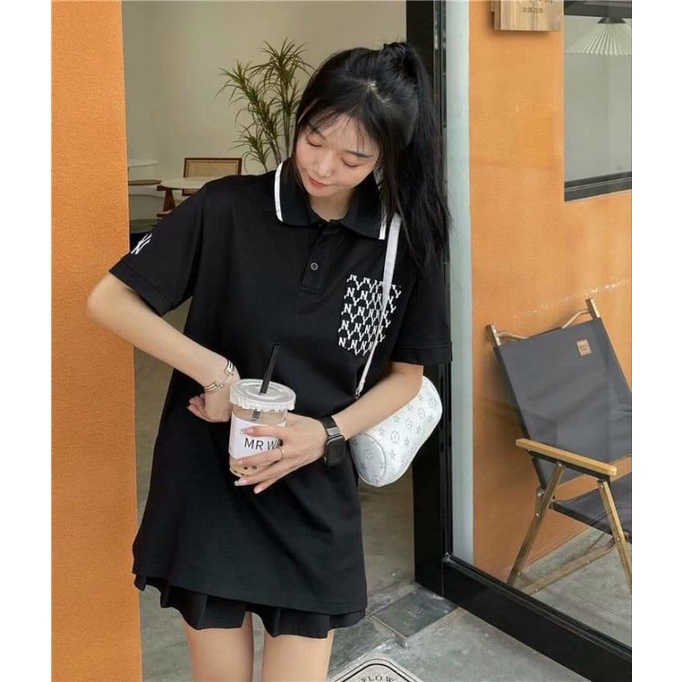 Polo mlb có túi monogam