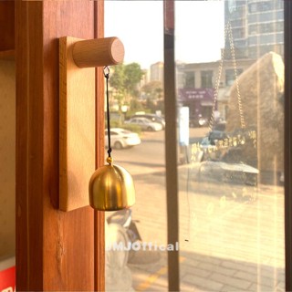 Chuông cửa Nhật Bản Chuông gió Cửa hàng Chuông cửa Chuông cửa Trung Quốc Chuông cửa bằng gỗ nguyên khối Chuông đồng Cửa hút Chuông gió Lối vào Nhắc nhở cửa Chuông đồng Quà tặng Chuông cửa Charm Trang trí nhà cửa Chuông cửa