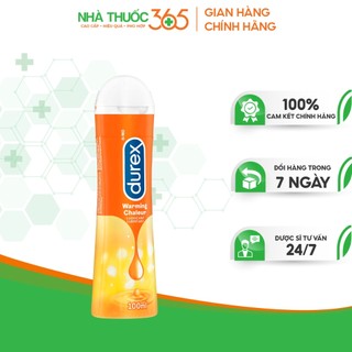 Gel bôi trơn Durex Play Warming - gel bôi trơn tăng độ nóng 100ml