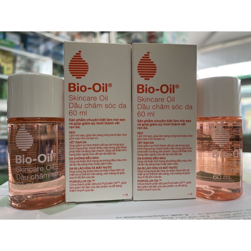✅ Dầu Bio-Oil Dưỡng Ẩm Da, Chống Khô, Nứt Nẻ Da, Chống Rạn Da Cho Bà Bầu chai 60ml