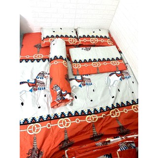 Bộ Chăn Ga 5 Món Cotton Hàn Quốc