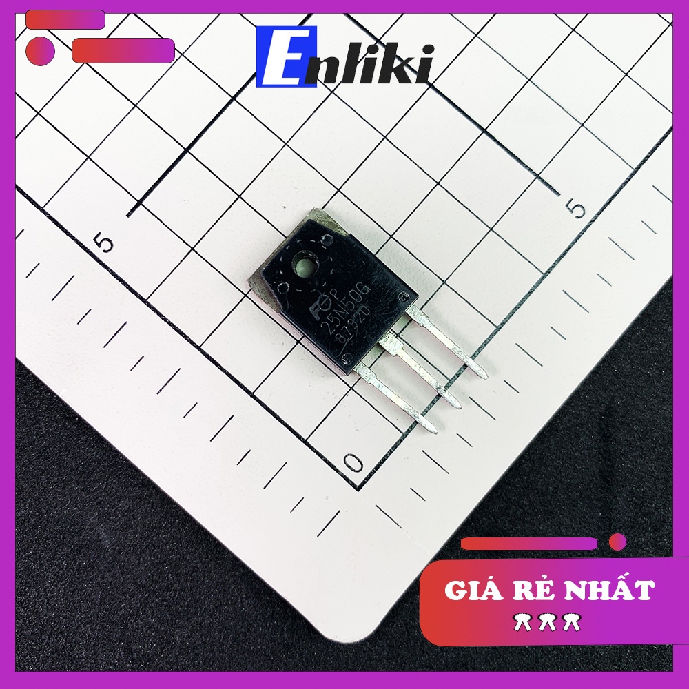 25N50 25A 500V MOSFET N-CH TO3P (Tháo Máy)