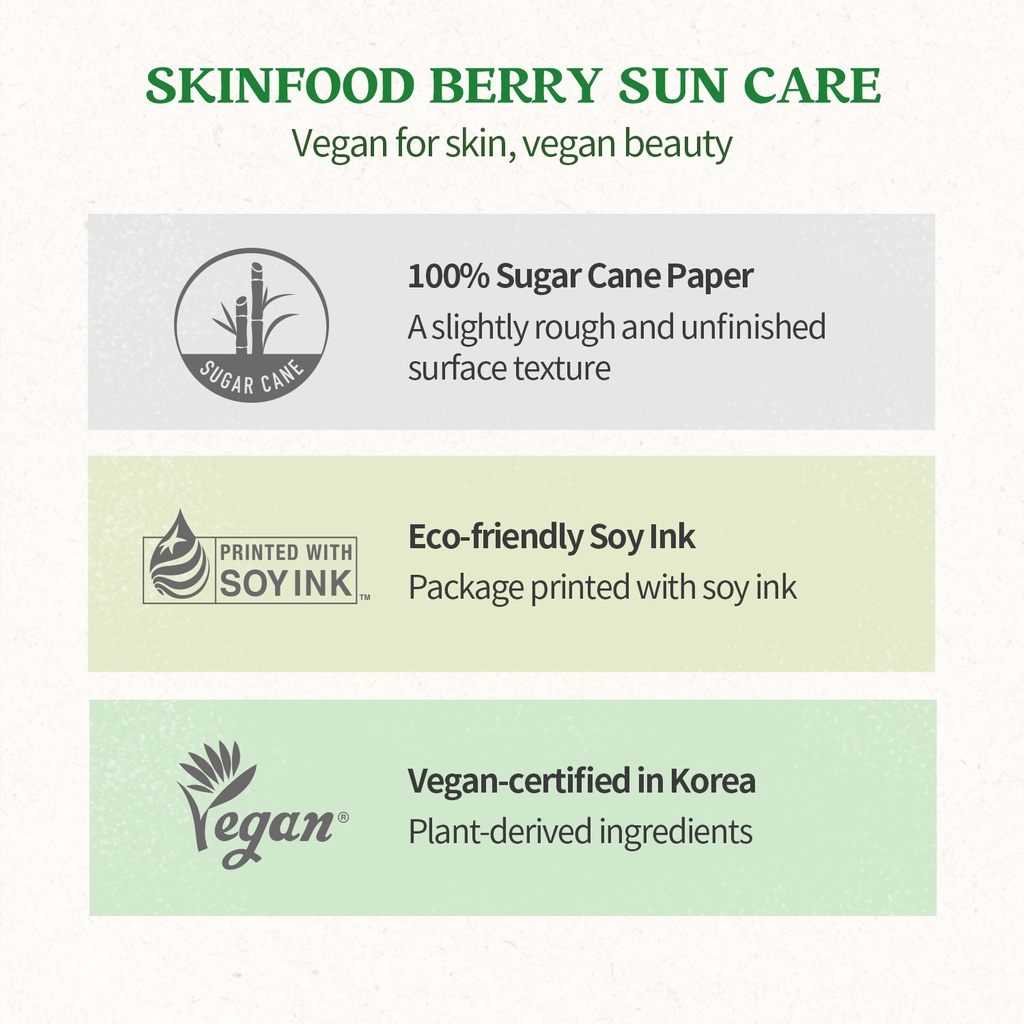 Kem chống nắng làm dịu thuần chay SPF 50+ PA++++ 50ml / Berry Soothing Physical Sunscreen