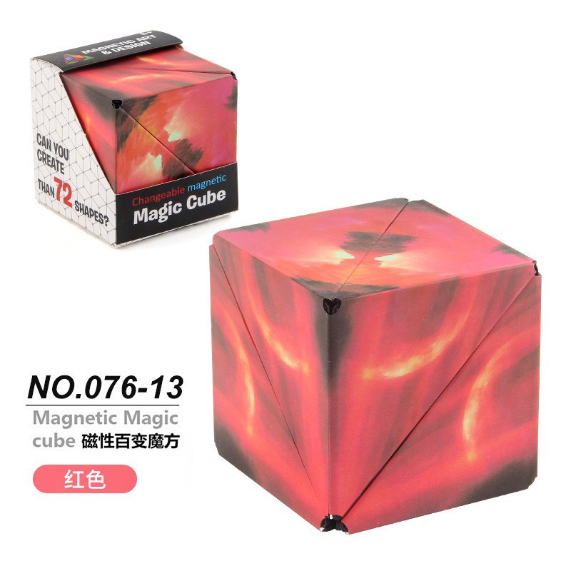 Rubik magic 3D, rubik ma thuật từ tính thiết kế sáng tạo độc đáo, rubik biến hình,người lớn hay trẻ con đều có thể chơi