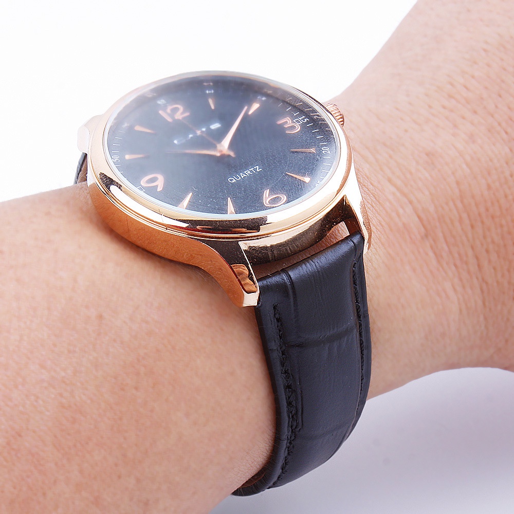 Dây Đeo Bằng Da Bò Kích Thước 14mm 16mm 18mm 19mm 20mm 21mm 22mm 24mm Cho Tissot Seiko