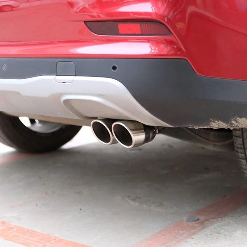 Rongwei RX5 Modified Exhaust Pipe Tailpipe RX5 Special Muffler Cover One out of Two Double Outlet Ta