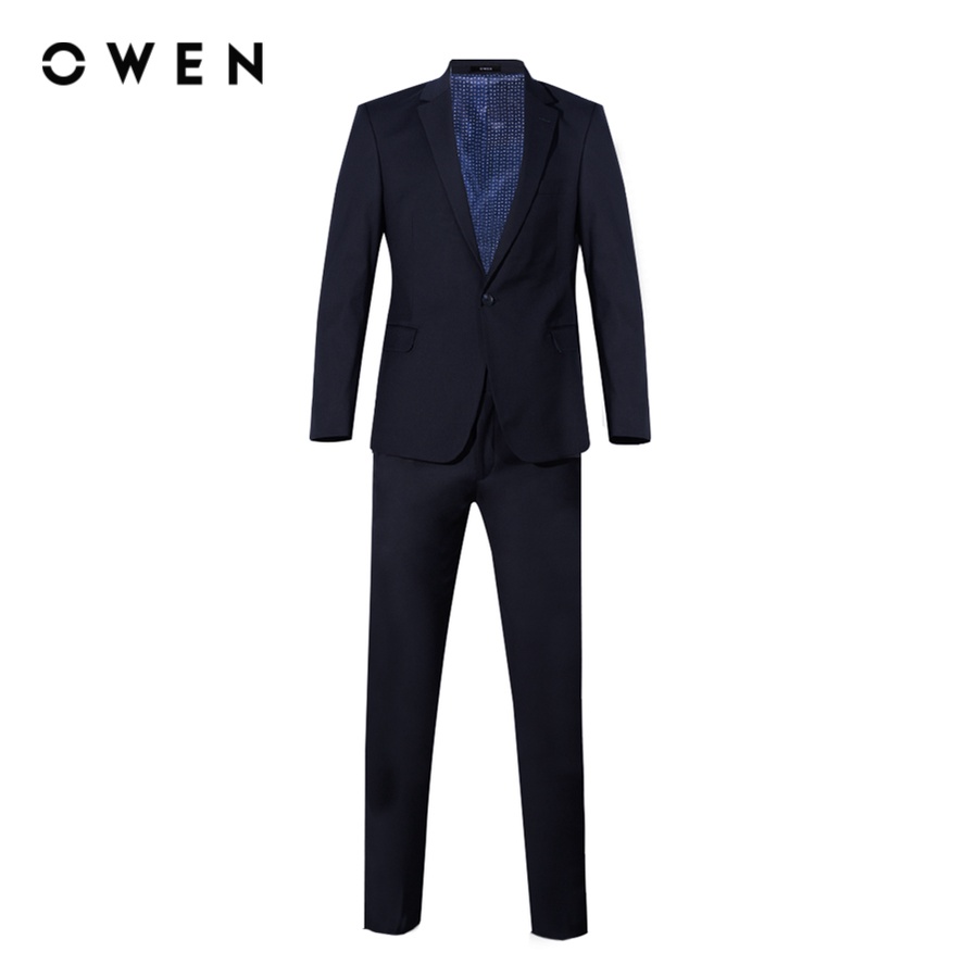 OWEN -Bộ Veston Regular Fit Navy - VES220960