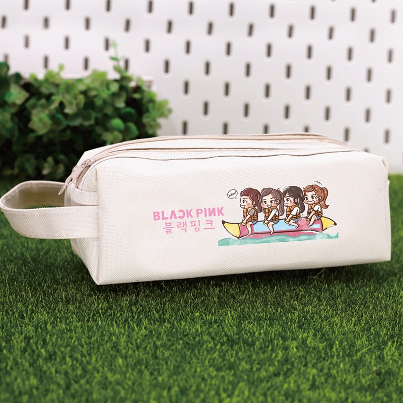 Túi Đựng Bút In Hình blackpink jisoo jennie rose lisa Xinh Xắn