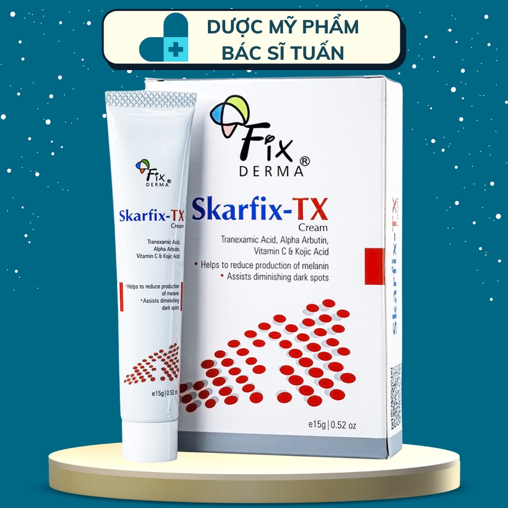 Kem Dưỡng Da Mờ Thâm, Tàn Nhang Fixderma Skarfix-TX Cream 15g