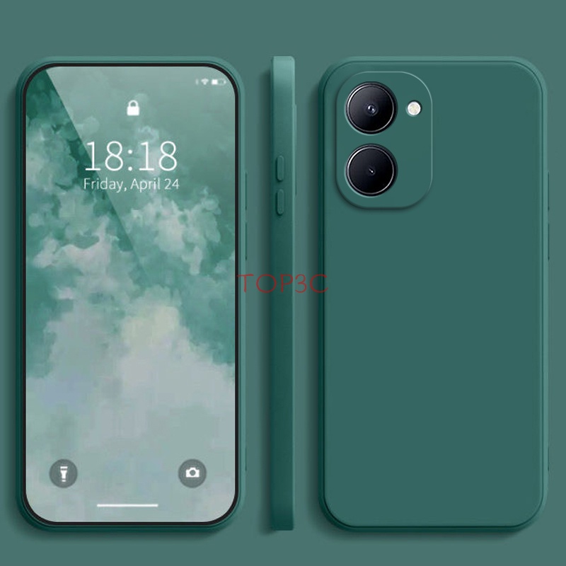 Ốp lưng Realme 10 4G Ốp Điện Thoại Màu Trơn Cho realme 10 pro realme 10 pro plus C33 C35 C30 C30S C21Y C25Y YT