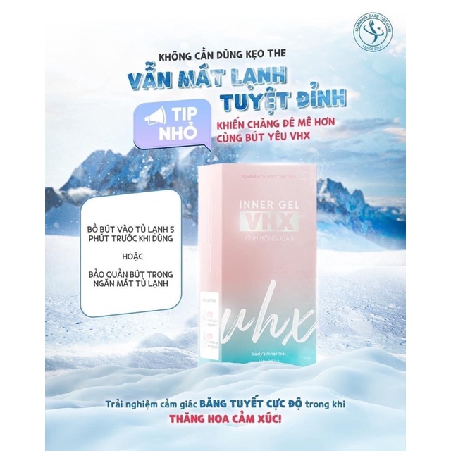 Bút Yêu Inner Gel VHX Vĩnh Hồng Xuân Slimming Care Se Khít Đỉnh Cao tặng BVS
