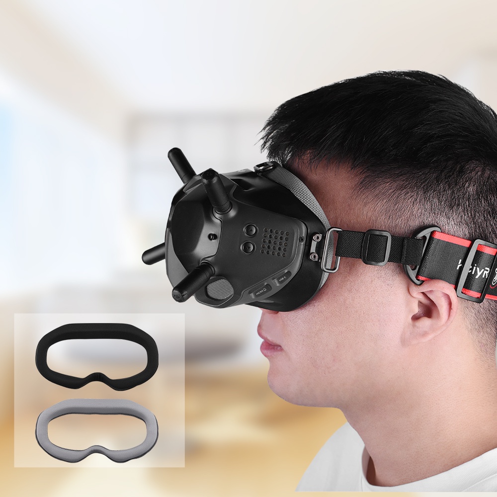Miếng Lót Mắt Có Thể Điều Chỉnh Có Dây Đeo Đầu Cho DJI Avata FPV Kính 2 / V2 Bộ Thay Thế Tấm Mặt Cho DJI FPV Combo Acessories