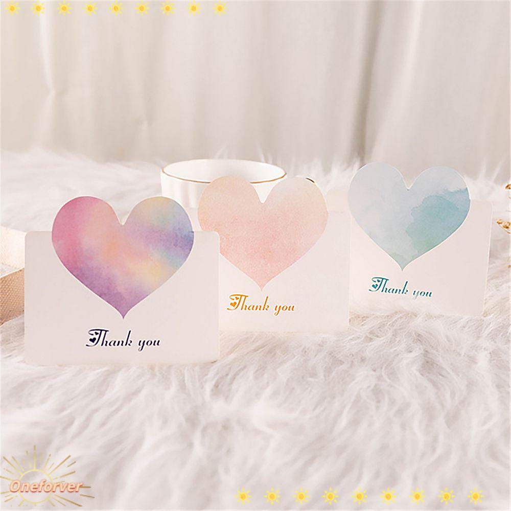 Set 5 Tấm Thiệp Cảm Ơn In Chữ Thank You Độc Đáo