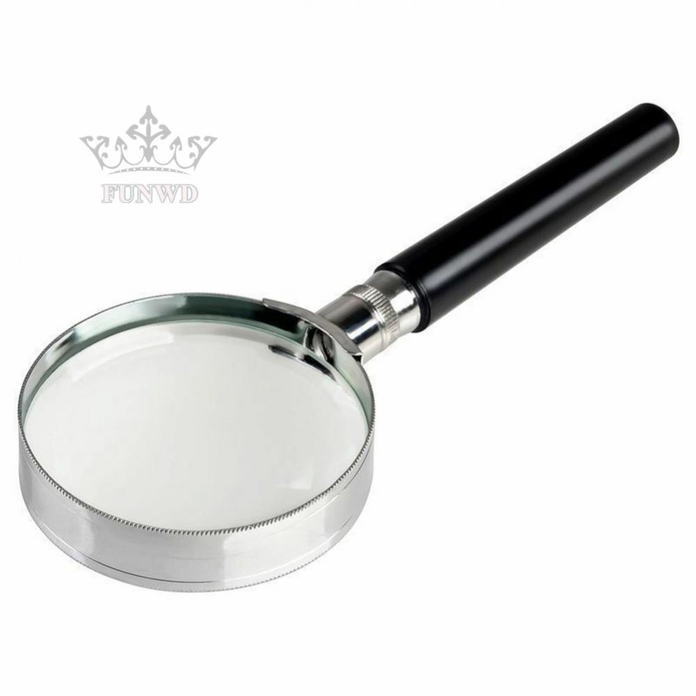 【FUNWD】Magnifier Magnifying 10X 2inch Compact Handheld Lightweight Magnification