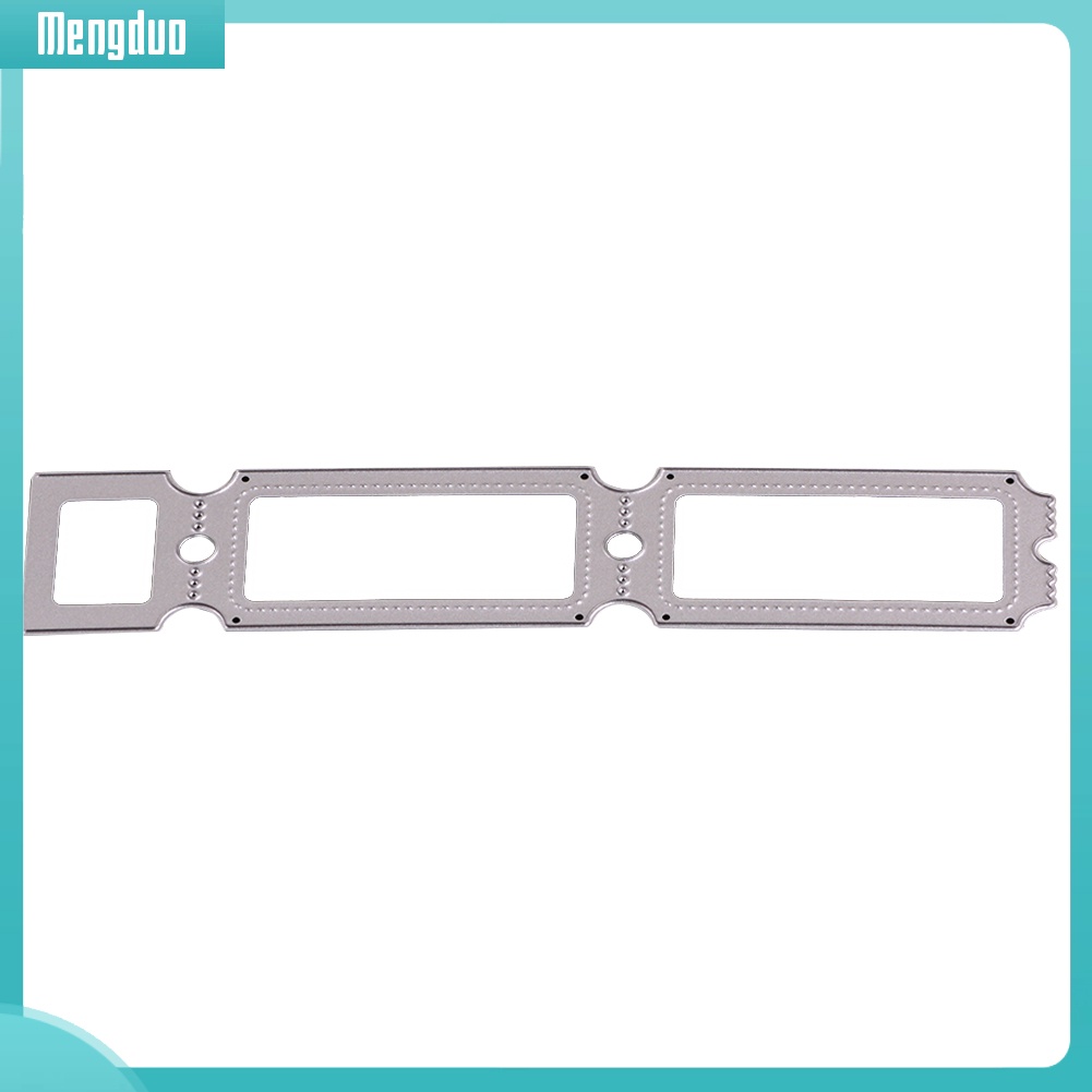 Khuôn Cắt Giấy Làm Từ Kim Loại Hình Khung Hoa Trang Trí Scrapbook