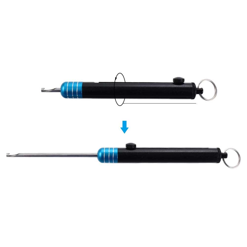 LLOYD Dụng Cụ Thắt Nút Lưỡi Câu Cá Bằng Thép Không Gỉ Chống Trượt