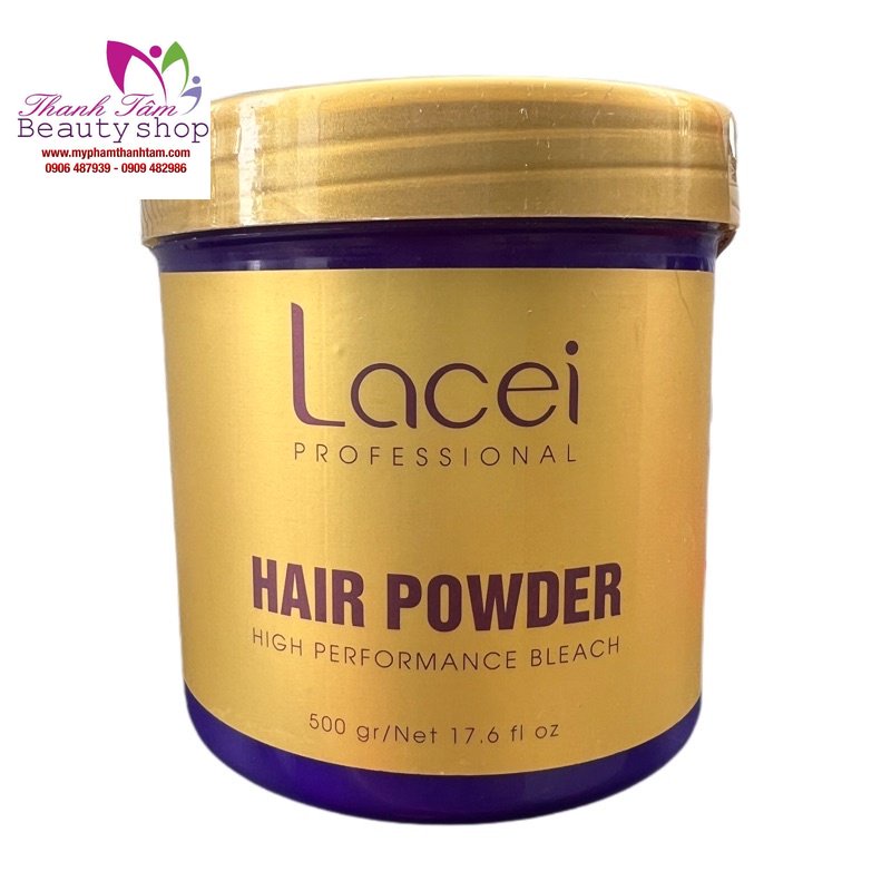 Bột tẩy chuyên nghiệp LACEI Hair Powder Hight Performance Bleach 500ml ( New 2023 )