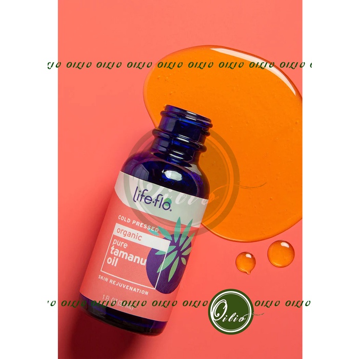 Dầu mù u hữu cơ Life-Flo Pure 100% Tamanu Oil