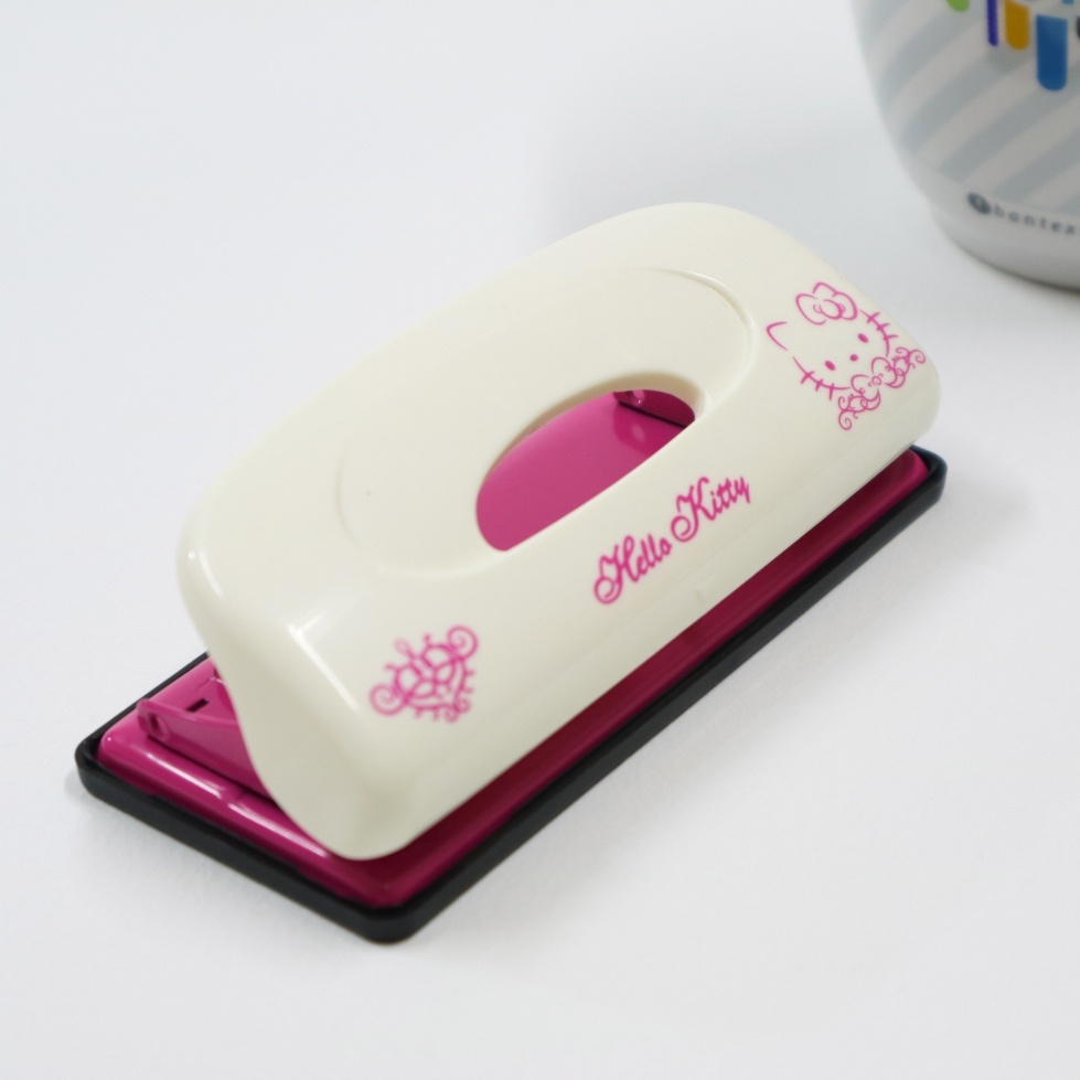 Lỗ Giấy Bantex Perforator Hello Kitty