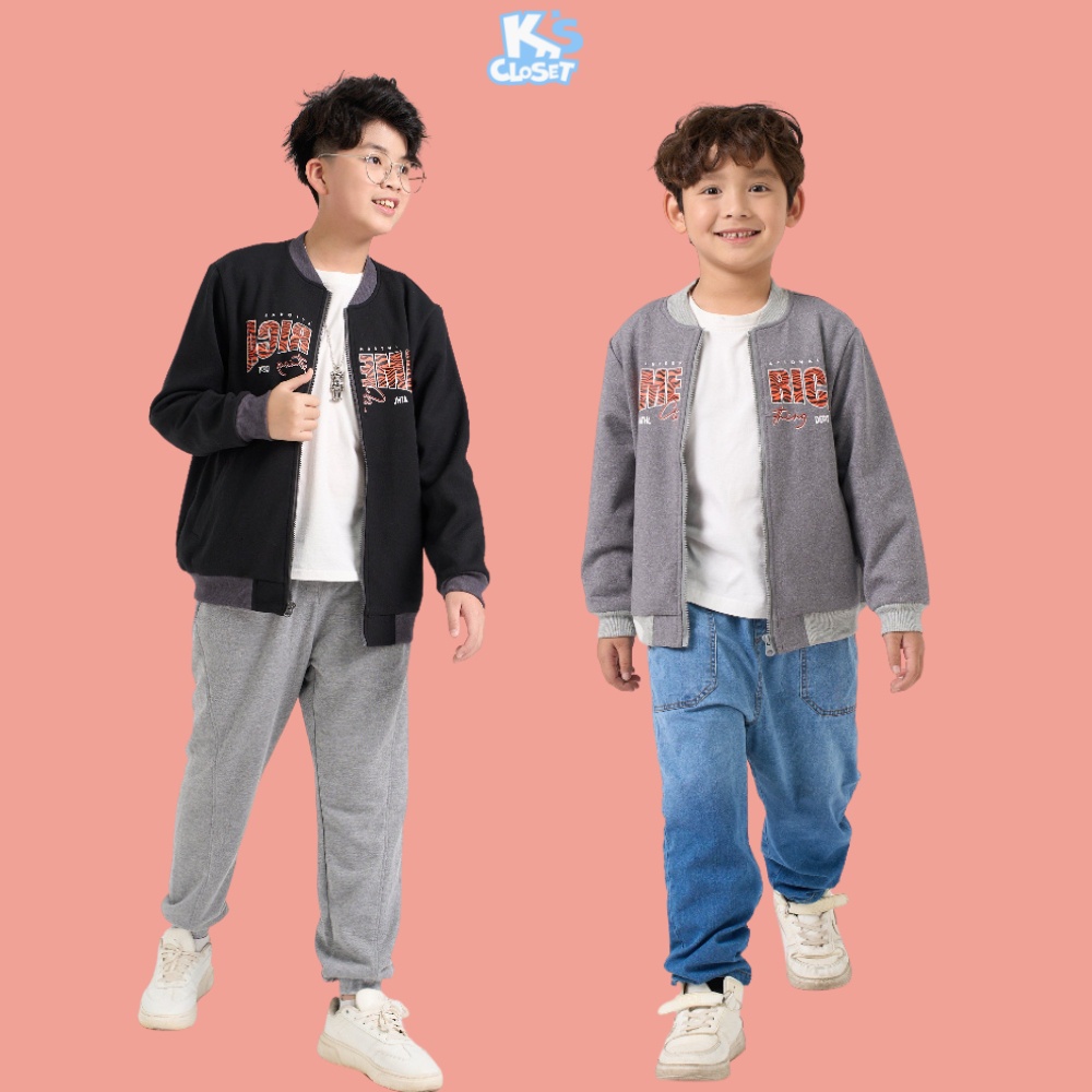 Áo khoác trẻ em K'S CLOSET dành cho bé trai và bé gái (1-14 tuổi) KT293ONF/ E032TWF TM