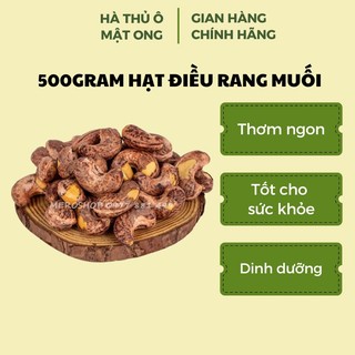 500gram hạt điều rang muối nguyên lụa liticnmn